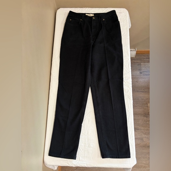 Jones Sport Jeans Women's Black Dark Wash Jeans Size 12 - Picture 1 of 9
